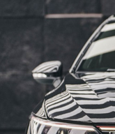 Volkswagen GTI & R-line MK8 2022-ON with Aftermarket Parts - without blind assist Style Pre-preg Carbon Fiber Mirror Cap from BCTXE Tuning